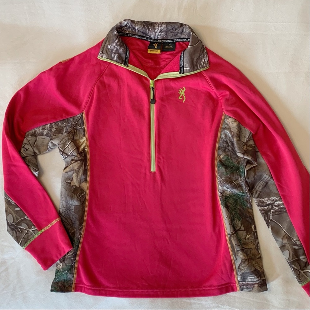 Browning quarter zip pullover